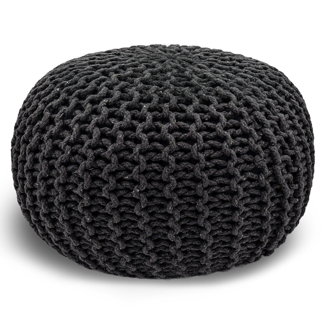 Pouf Strickhocker Bianaca