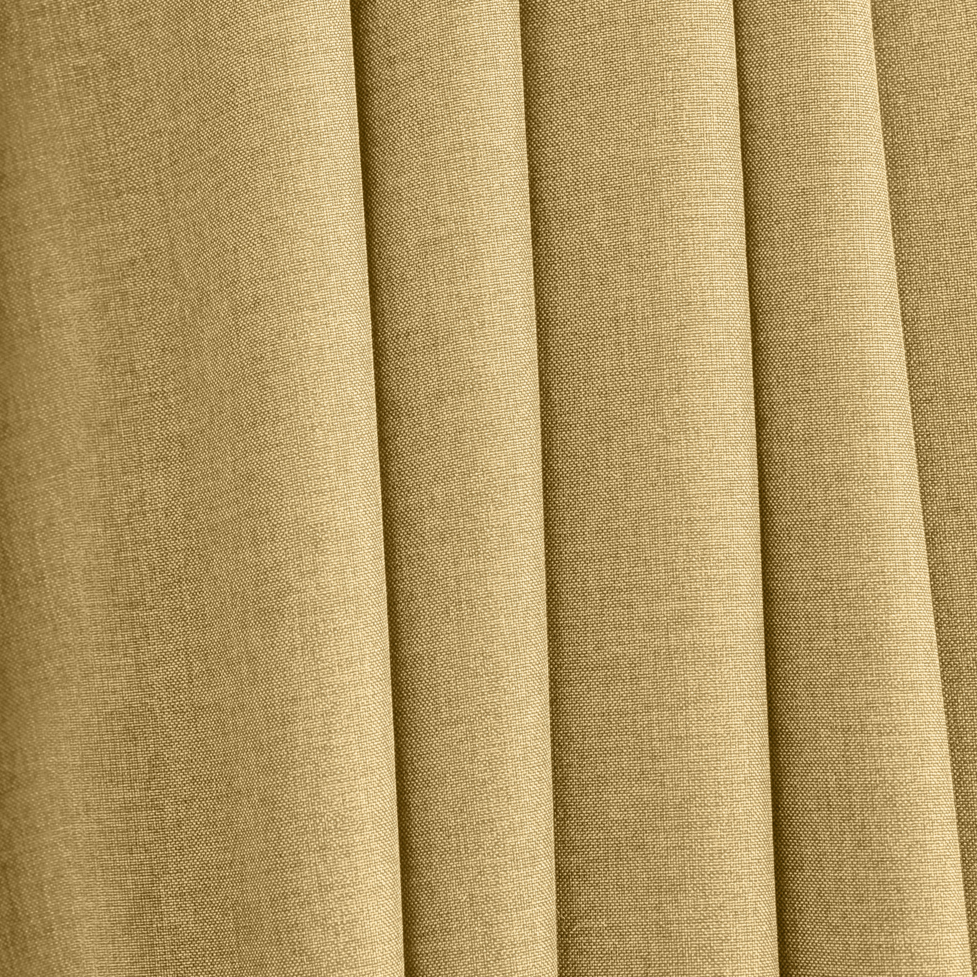 Room Darkening Synthetic Curtain, Gold Leaf, 56" W x 45" L