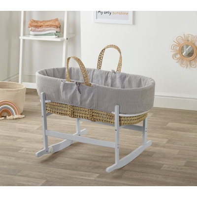Moses Basket With Stand with Mattress