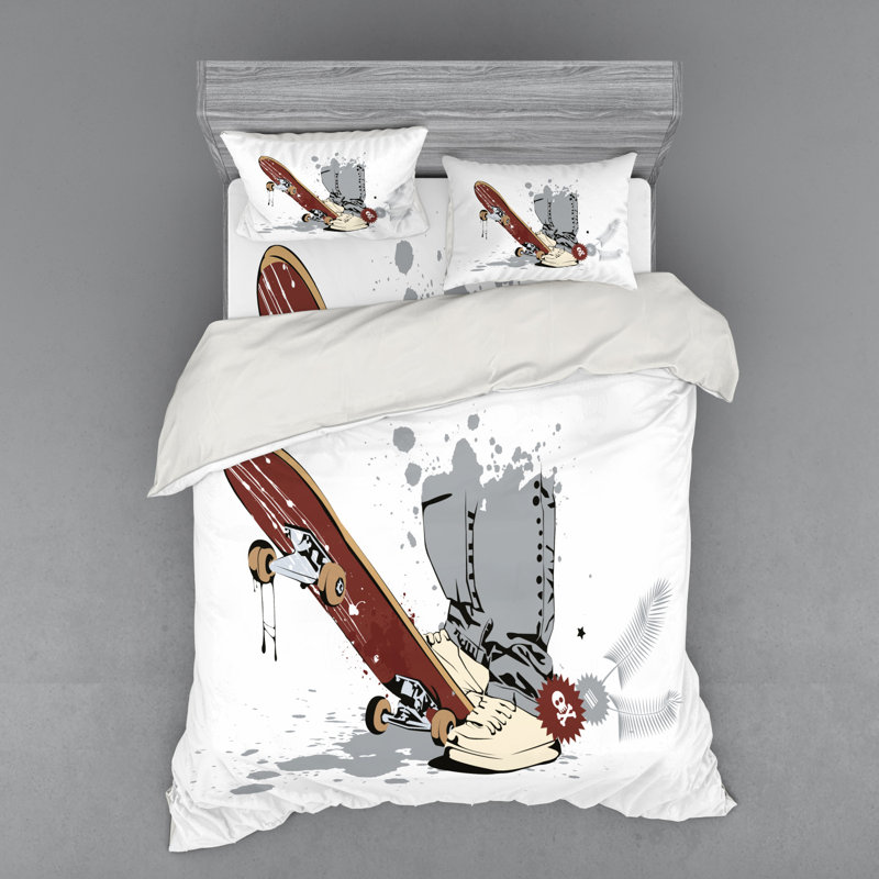 Modern & Contemporary Polyester Duvet Cover