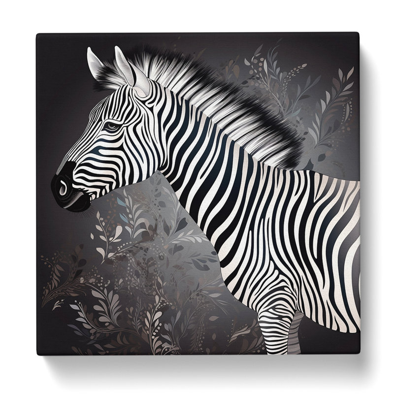 Modern Wall Art - Wrapped Canvas - Framed Print, 50cm H x 50cm W x 3cm D