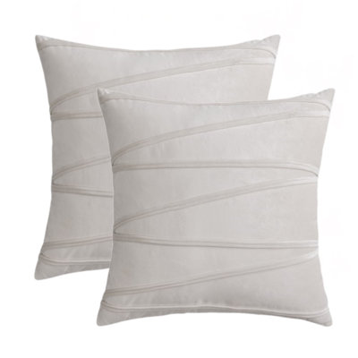 Geometric Velvet Pillow Cover