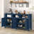 Jeamess 59'' Sideboard With 4 Doors-717511786