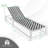 Eviemarie Outdoor Metal Chaise Lounge-1692361351