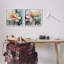 "Modern Dripping Blooms" par Lazar Studio 2 pièces-554222080-554000993
