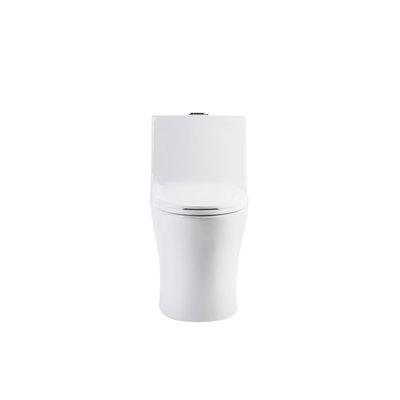 1/1.60 Toilet, Glossy White. Water Saving In Bathroom. Comfort Height. Seat. Elongated Bowl, 1000 Gram Flushing Score. Compliant White Toilet. Bathroom Toilet With Feature. ,