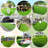 Premium Artificial Turf Mat With Drainage Holes. Thick Fake Grass With Rubber Backing, Ideal For Indoor/Outdoor Pet Areas, Garden, Lawn, Patio & Balcony Decor(Grass Height 0.6 Inches/1.5Cm)-1539924014
