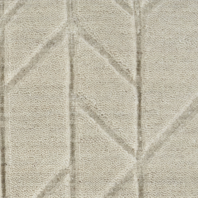 Mihira Geometric Wool Hand Woven Area Rug, Rectangle 160 x 226cm