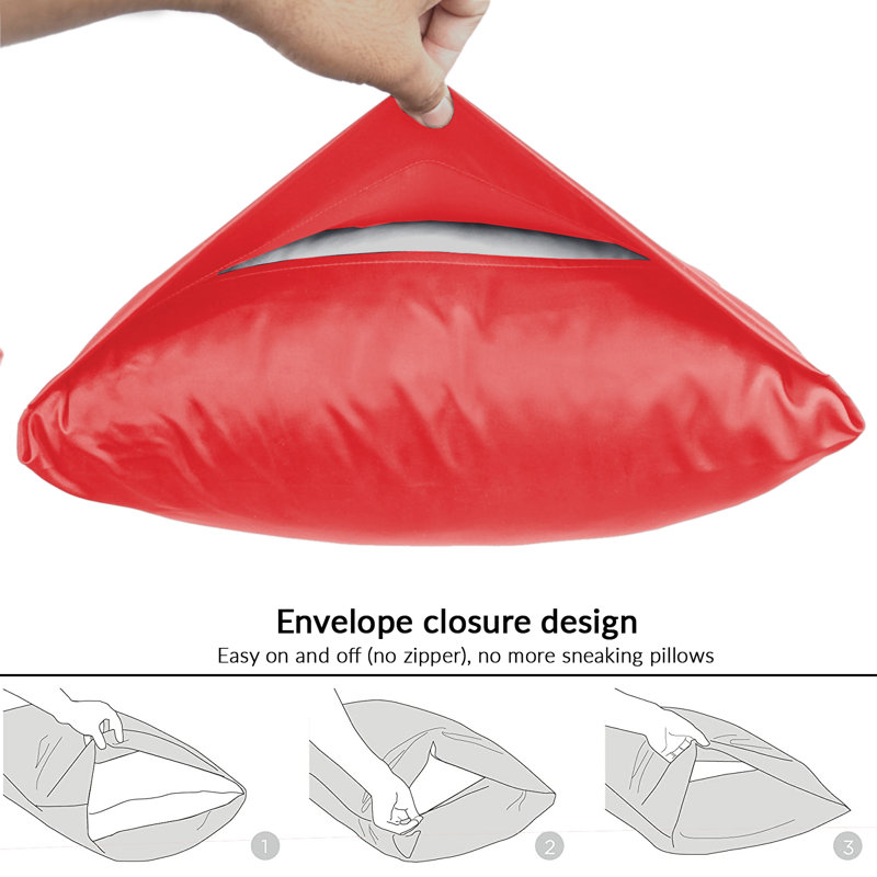 Ravanna Pillow Case, Red