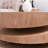 Round Wood Coffee Table