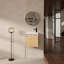 Meuble-lavabo mural 18,5 po avec lavabo en résine, porte simple à fermeture douce, panneau de fibres à densité moyenne, bois naturel (KD-Packing)-1655100543
