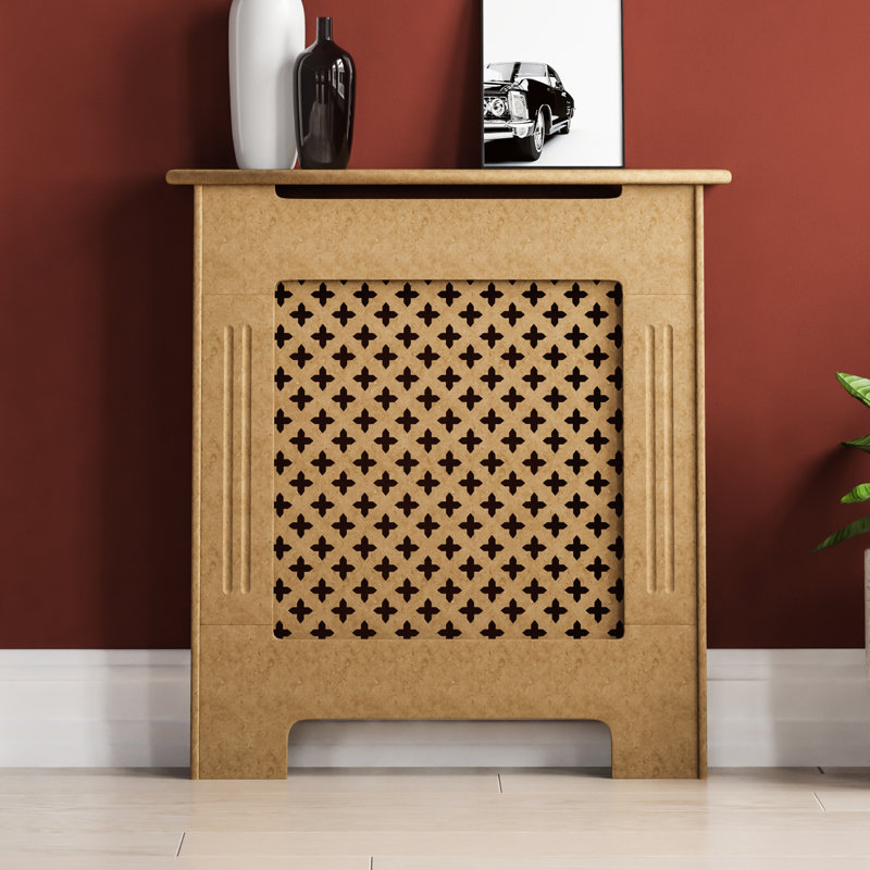 Reta Radiator Cover, Unfinished, 82cm H x 78cm W x 19cm D