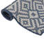Battles Rectangle Striped Hand Woven Indoor / Outdoor Area Rug-224099675