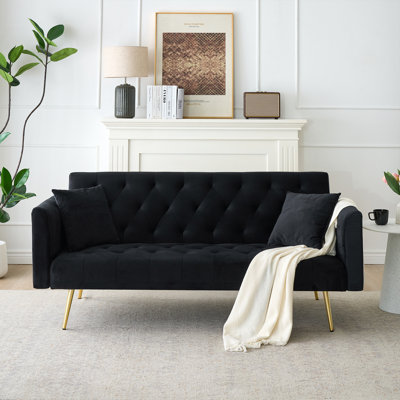 71-Inch Convertible Love Seat Sofa