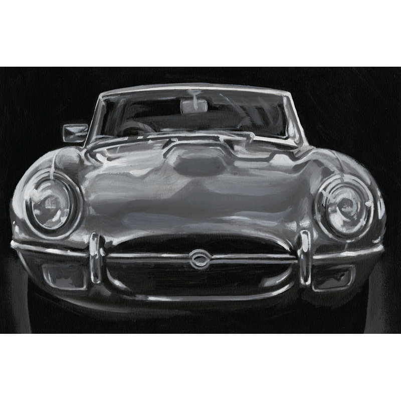 European Sports Car I by Ethan Harper - Wrapped Canvas Painting, 30cm H x 46cm W x 3.8cm D