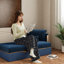 Canapé modulaire en chenille 111,5 pouces Compression Cloud