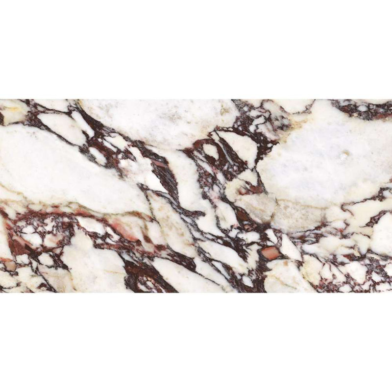 Cala Rosso 24" x 48" Polished Porcelain Tile