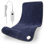 Grand coussin chauffant pour le cou, les épaules et le dos Sable, coussin chauffant lesté pour soulager les maux de dos, coussin chauffant ultra doux pour le cou, 6 réglages de chaleur, arrêt automatique après 2 heures, 25 po x 32 po
