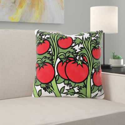 Coussin en tomate