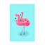 «Flamant bolle sur un complexe sur toile»-95427927