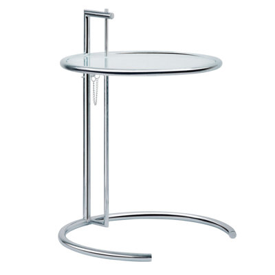 Anicet Glass Top End Table