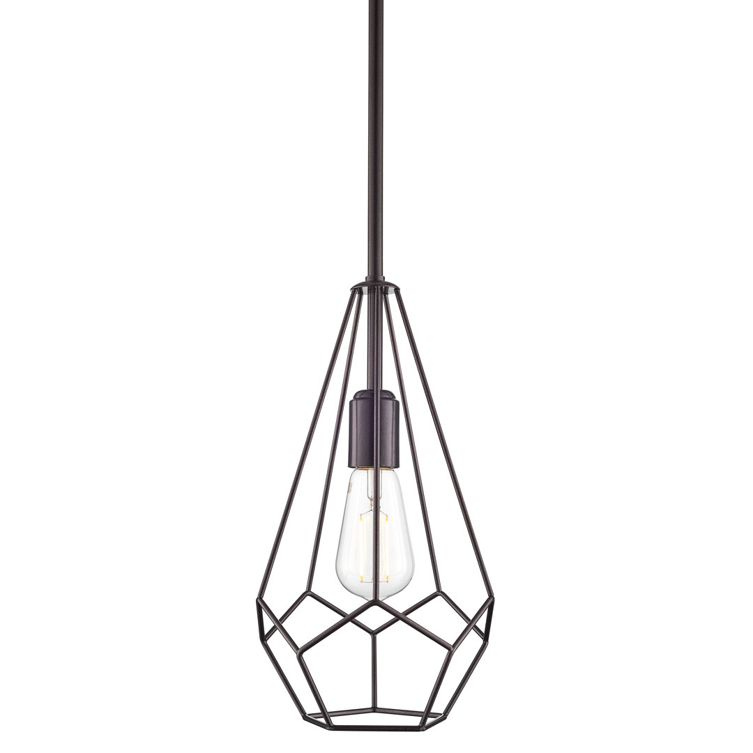 Shoreditch 1 - Light Single Geometric Pendant Wrought Studio™