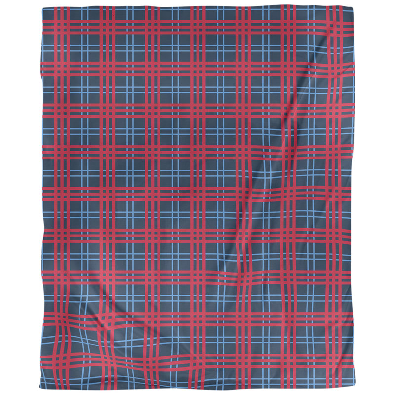 Housse de couette simple Tennessee football Luxury, Housse de couette simple TG, Bleu marine / bleu / rouge, Polyester brossé