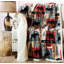 Grande couverture en polaire Sherpa Lake House