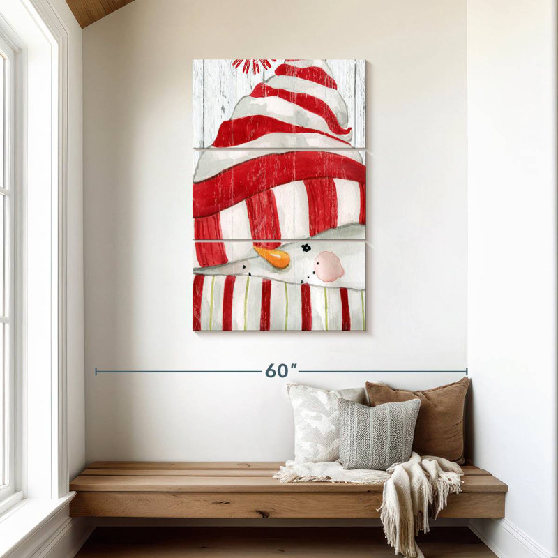 «Lelend Snowman Wishes», H 45 po x l 28 po