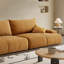 Causeuse-coussin modulaire orange 100% polyester-1183243768