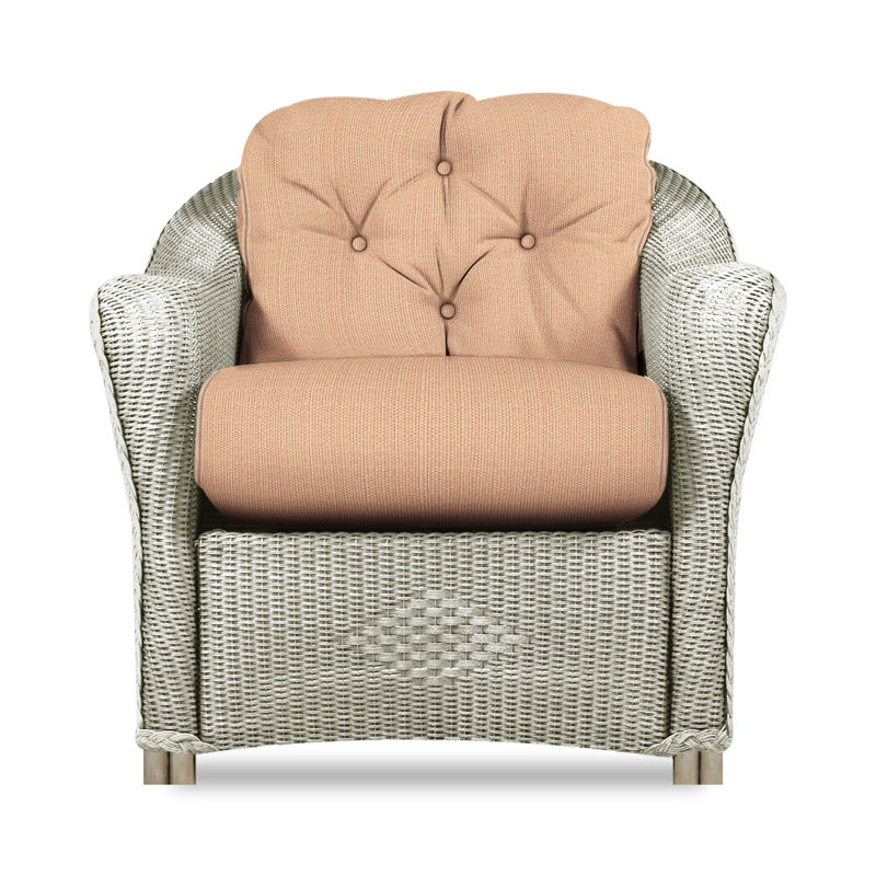 Reflections Outdoor Lounge Chair, Canvas Natural Sunbrella® Canvas, Linen