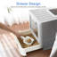 Litière pliable en plastique pour litière anti-éclaboussures avec couvercle / pelle-441696345