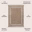 Tapis intérieur / extérieur beige / crème à 3 rayures Caherty Dover Classic-1183764447-1259306847