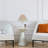 17'' Ceramic Table Lamp with Bulb