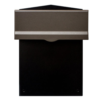 Liberty Aluminum Wall Mounted Mailbox