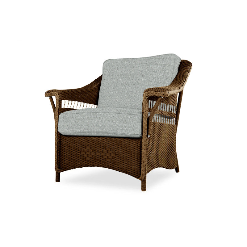 Nantucket Outdoor Lounge Chair, Remy Shadow, Mink