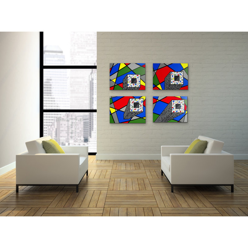 Depth Perception #3 Painting by Eddie Bruckner