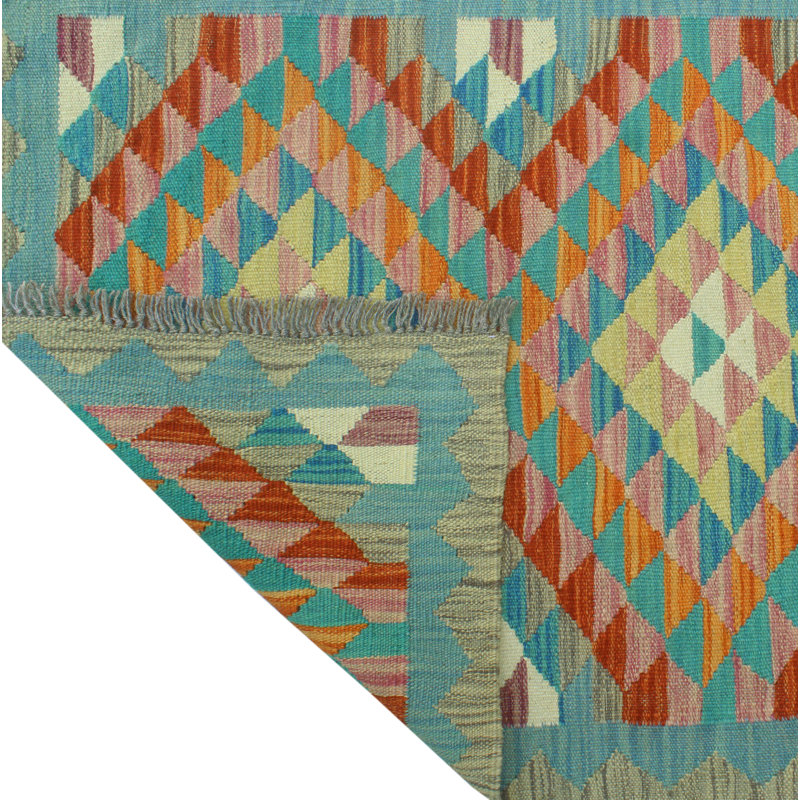 Bobbee Wool Geometric Indoor Rug