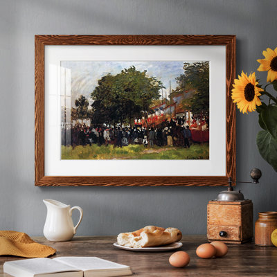 Festival à Argenteuil, 1872 - reproduction d'un seul cadre photo