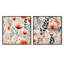Wisbech - Ensemble de 2 collages carrés floral et botanique-101861119-101861120