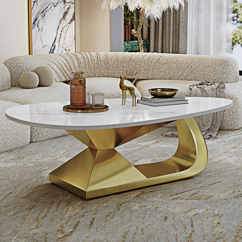 Table basse, Doré