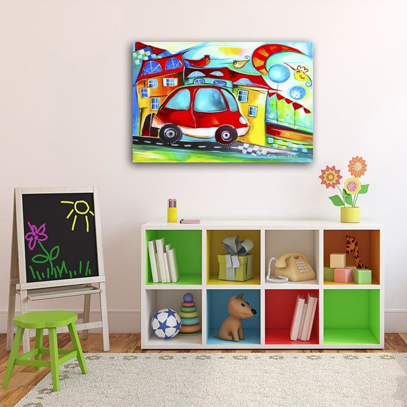 Red Car - Print
