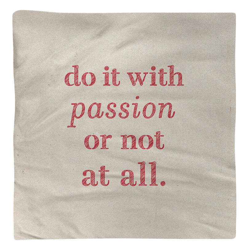 No Pattern Square Napkin, White/Red, 22" L x 22" W, Cotton