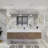 Glasgow 83 " W Wall Mounted Wall Mounted Single Double Vanity Bathroom Vanity With Acrylic Top-494193568-494193569