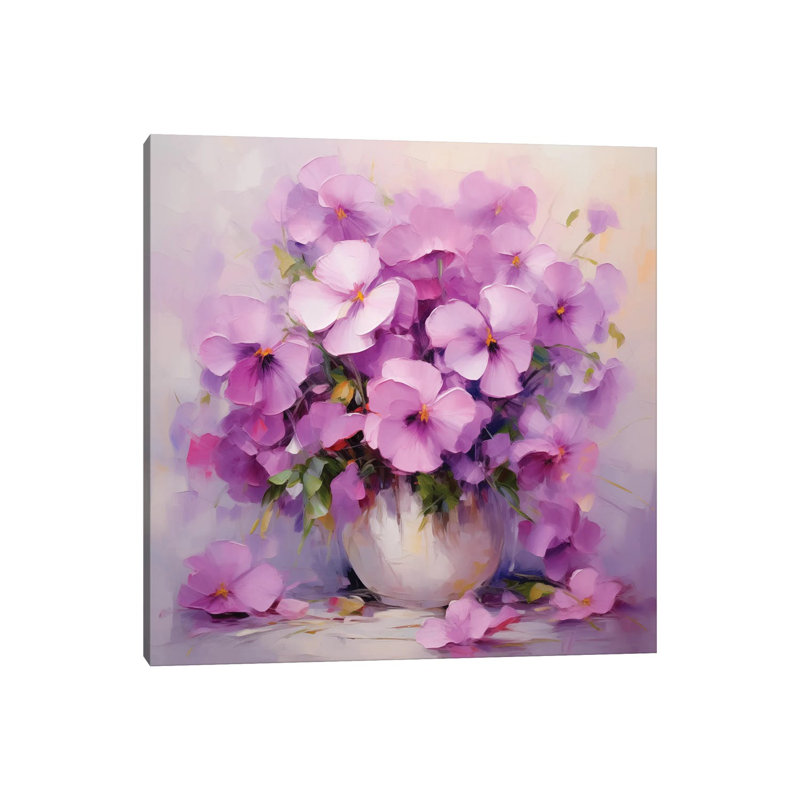 Lilas Violas - reproduction d'art mural