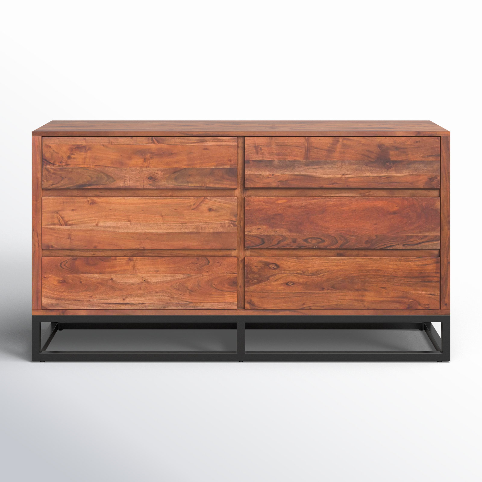 Birch Lane™ Pantai 6 Drawer 58" W Dresser & Reviews | Wayfair