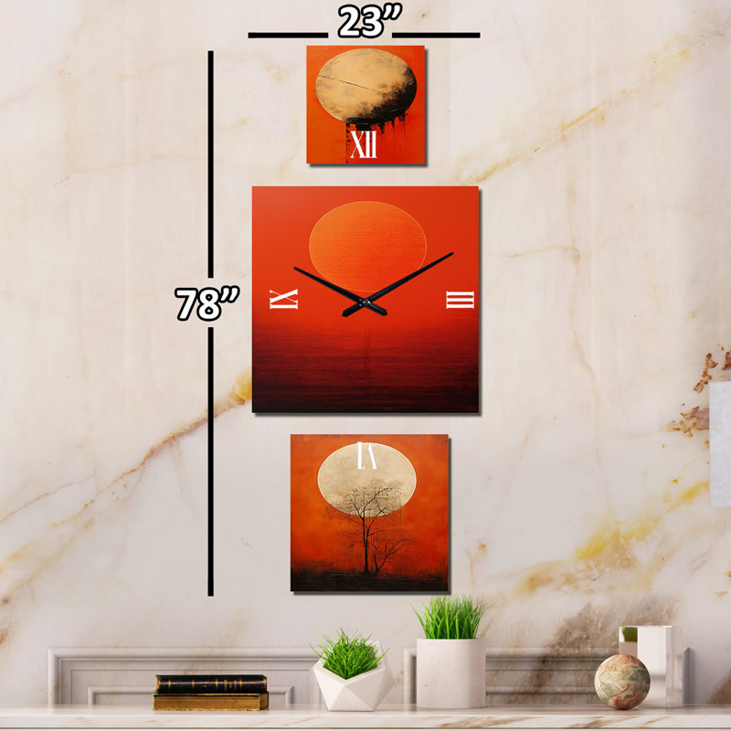 Horloge murale Flemmie