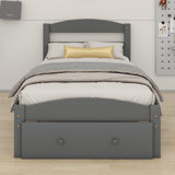 Platform Bed Frame With Storage Drawer