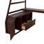 Lit mezzanine avec 7 tiroirs, 2 tablettes et un bureau-486606144