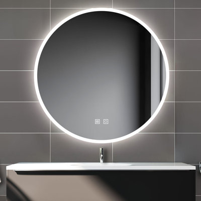 Clemmy Round Wall Vanity Mirror